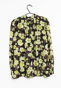 Soaked in Luxury Tunika - black brown light green