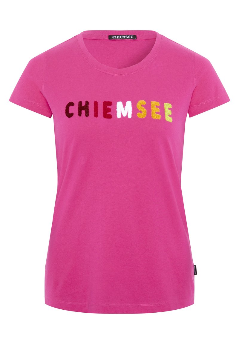 Damen T-Shirts | Chiemsee MIT RUNDHALSAUSSCHNITT T-Shirt print beetroot purple/pink - QK00561 Damen T-Shirts | Chiemsee MIT RUNDHALSAUSSCHNITT T-Shirt print beetroot purple/pink - QK00561