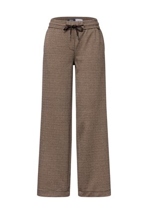 Cecil, LOOSE FIT HIGH WAIST WIDE LEG PANTS - Pantalon classique - creamy mocha