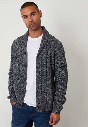 Cardigan - navy/ecru