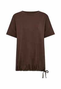 BANU - T-shirt med print - hot fudge