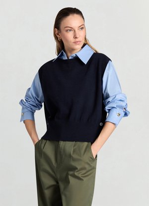 TINTA - Strickpullover - blu notte