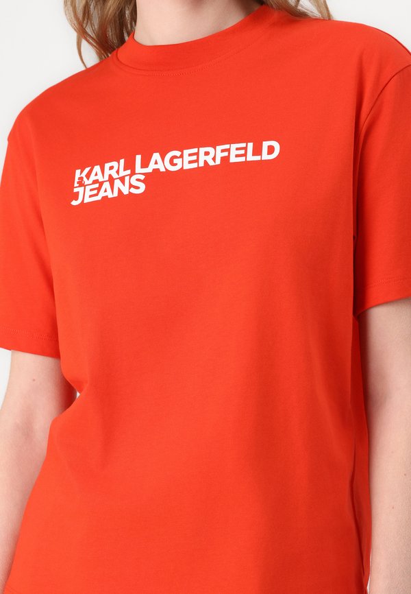 ESSENTIAL TEE - Print T-shirt - poinciana4