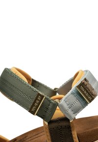 Woden LINE LITE - Vaellussandaalit - algae multi