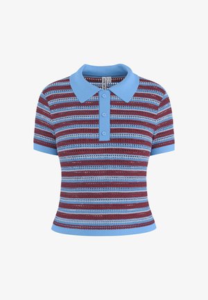 HYPEDROP, POLOSHIRT HDPRIYA SS FITTED - Polo - oxblood red1