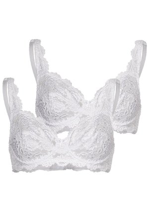 2ER PACK - Underwired bra - weiß