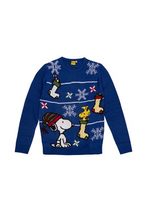 Snoopy THE PEANUTS WINTER - Maglione - blau