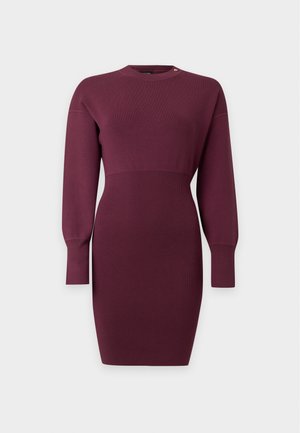ANINE BING, IMANE DRESS - Robe pull - burgundy