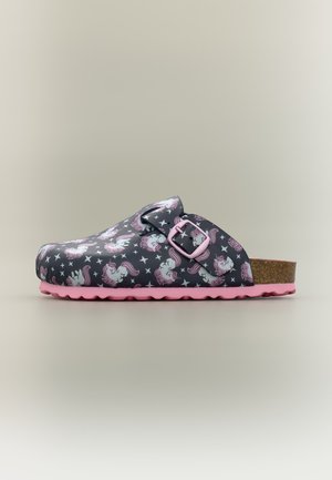 LICO BIOLINE UNICORN - Παντόφλες - navy/rosa