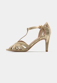 Sandaler med høye hæler - gold
