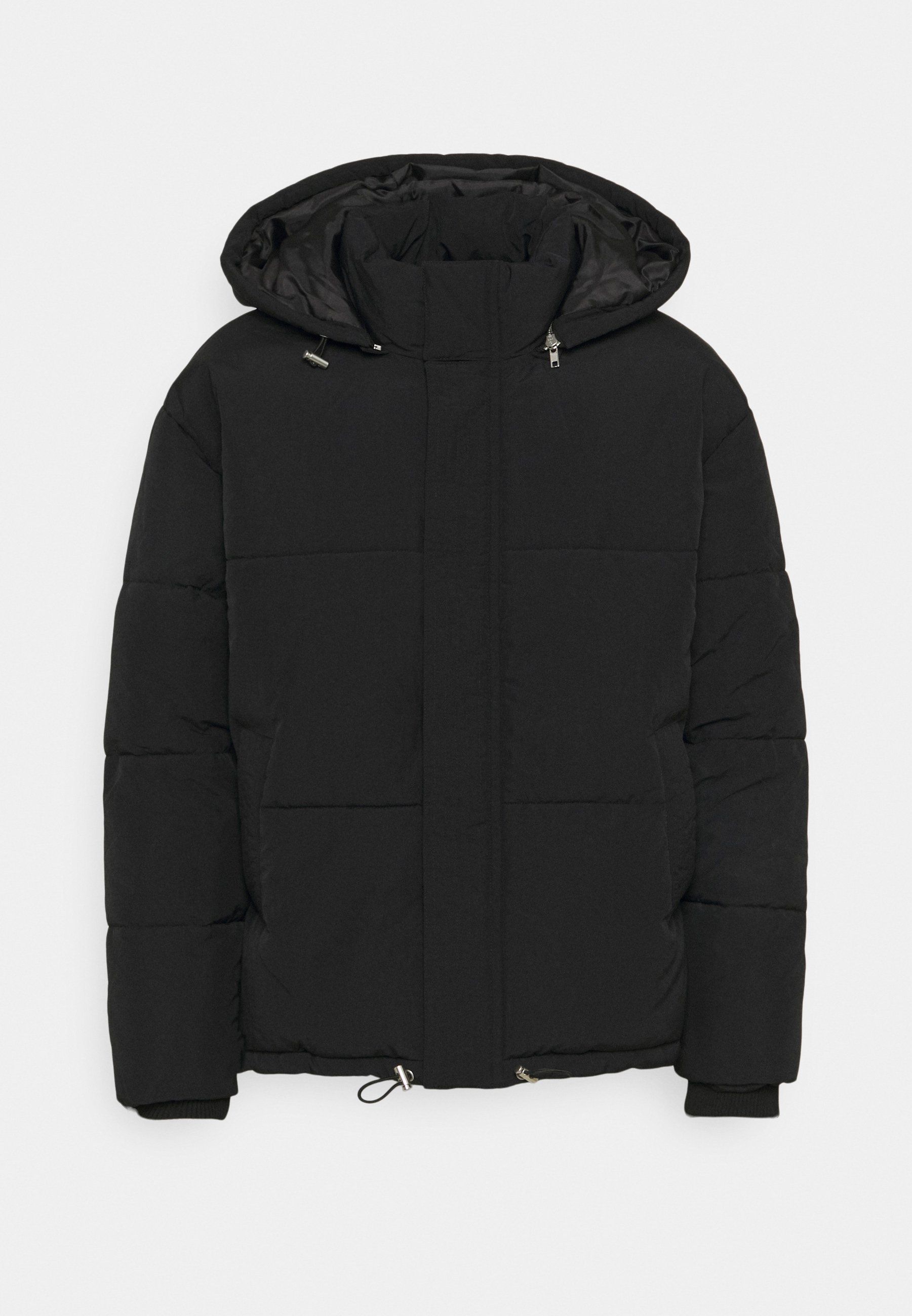 hooded padded jacket