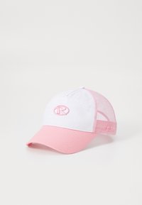 LOGO R TRUCKER UNISEX - Boné - pink/white
