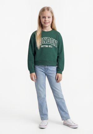 ONLY GIRLS KOGVICTORY LIFE O NECK - Sportska majica - pineneedle