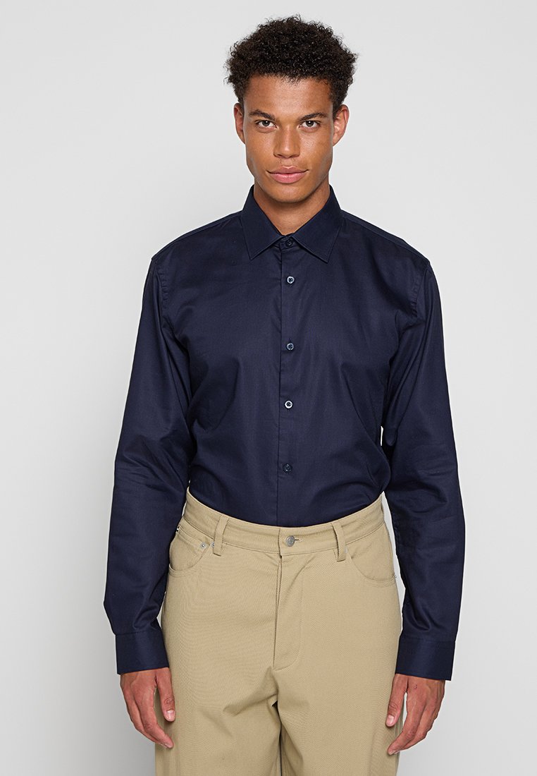 Selected Homme Zakelijk overhemd donkerblauw