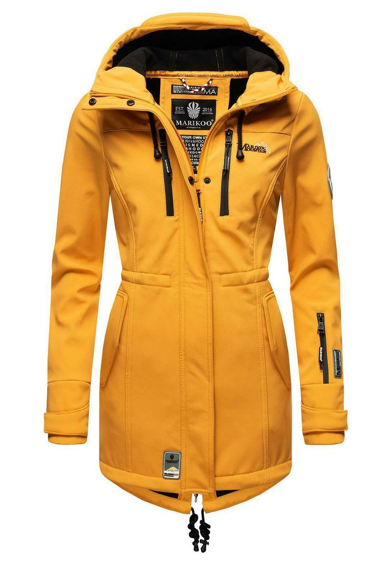 Marikoo ZIMTZICKE - Parka - amber yellow