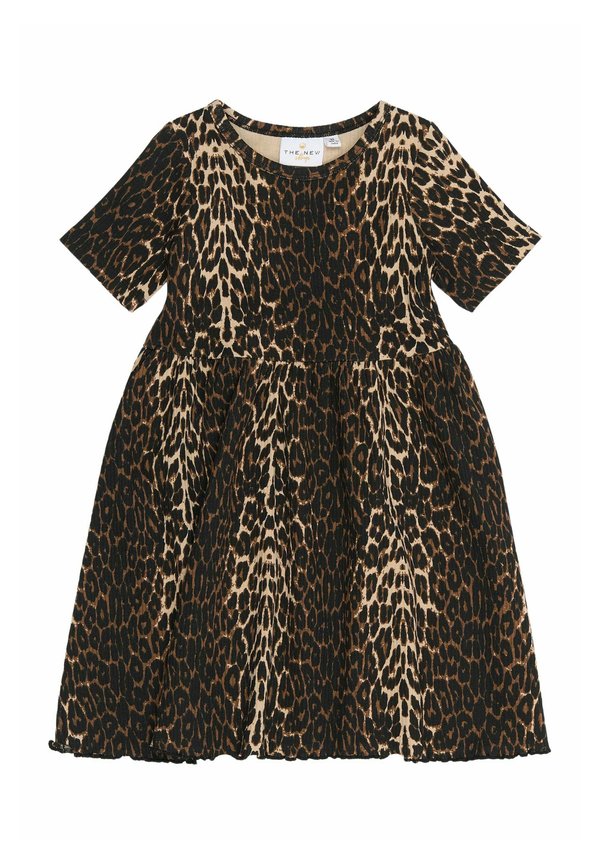 TELLIE EXP - Freizeitkleid - oxford tan aop