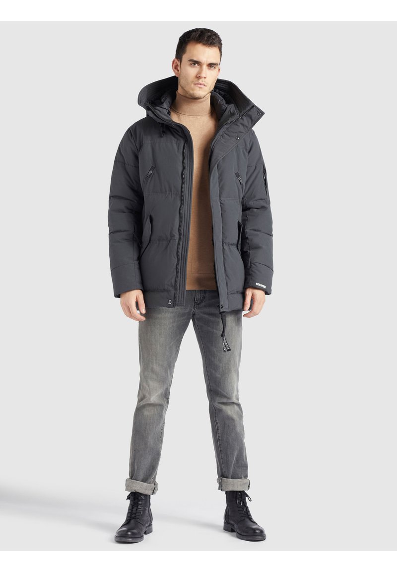 Herren Trenchcoats | khujo GORD Wintermantel dunkelgrau - TY54552 Herren Trenchcoats | khujo GORD Wintermantel dunkelgrau - TY54552
