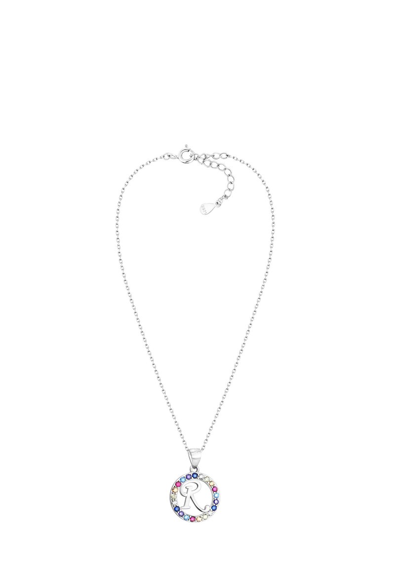 Sofia Milani LETTER R - Collier - silver coloured/argenté - ZALANDO.FR