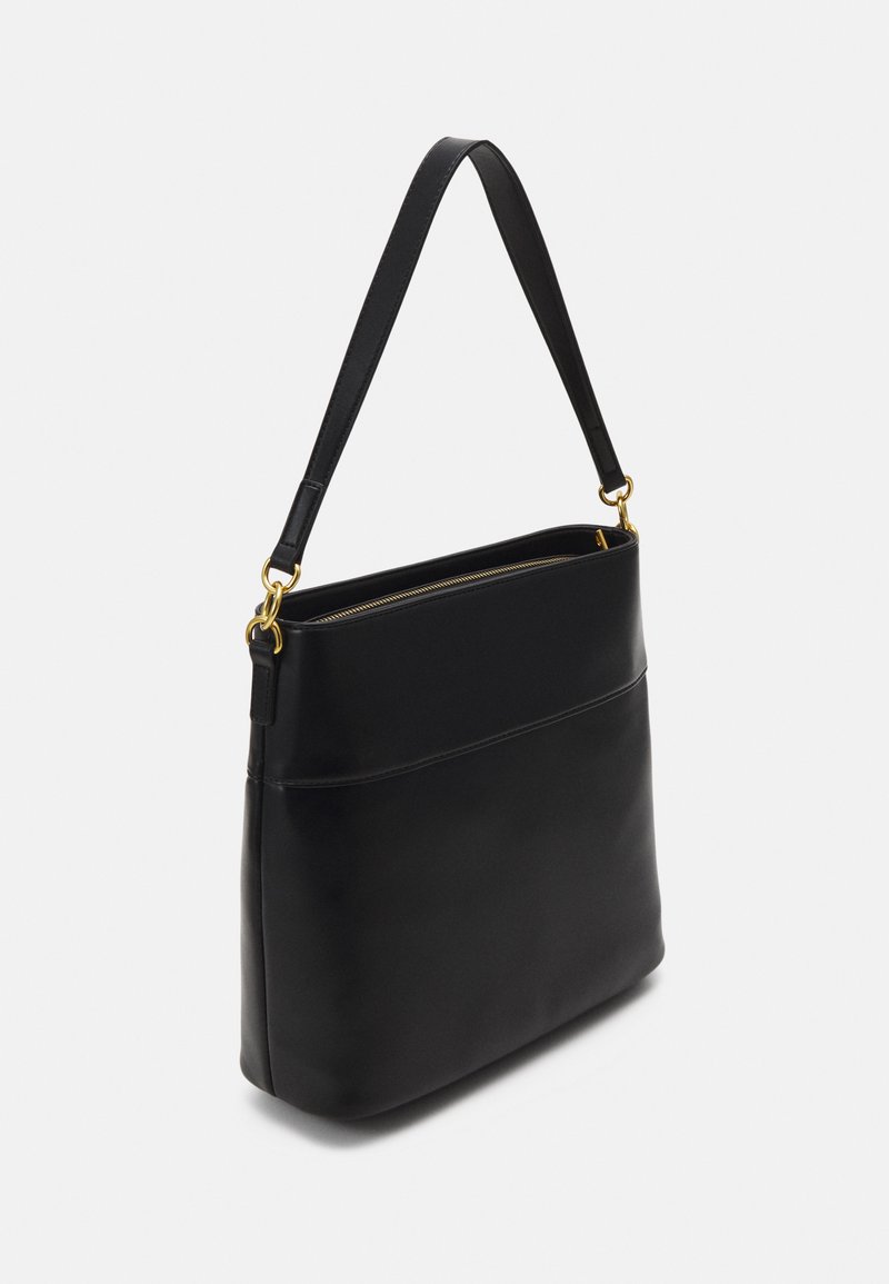 Damen Handtaschen | Love Moschino SOFT CHARM SCARVED HOBO Handtasche * nero/schwarz - XH60731 Damen Handtaschen | Love Moschino SOFT CHARM SCARVED HOBO Handtasche * nero/schwarz - XH60731