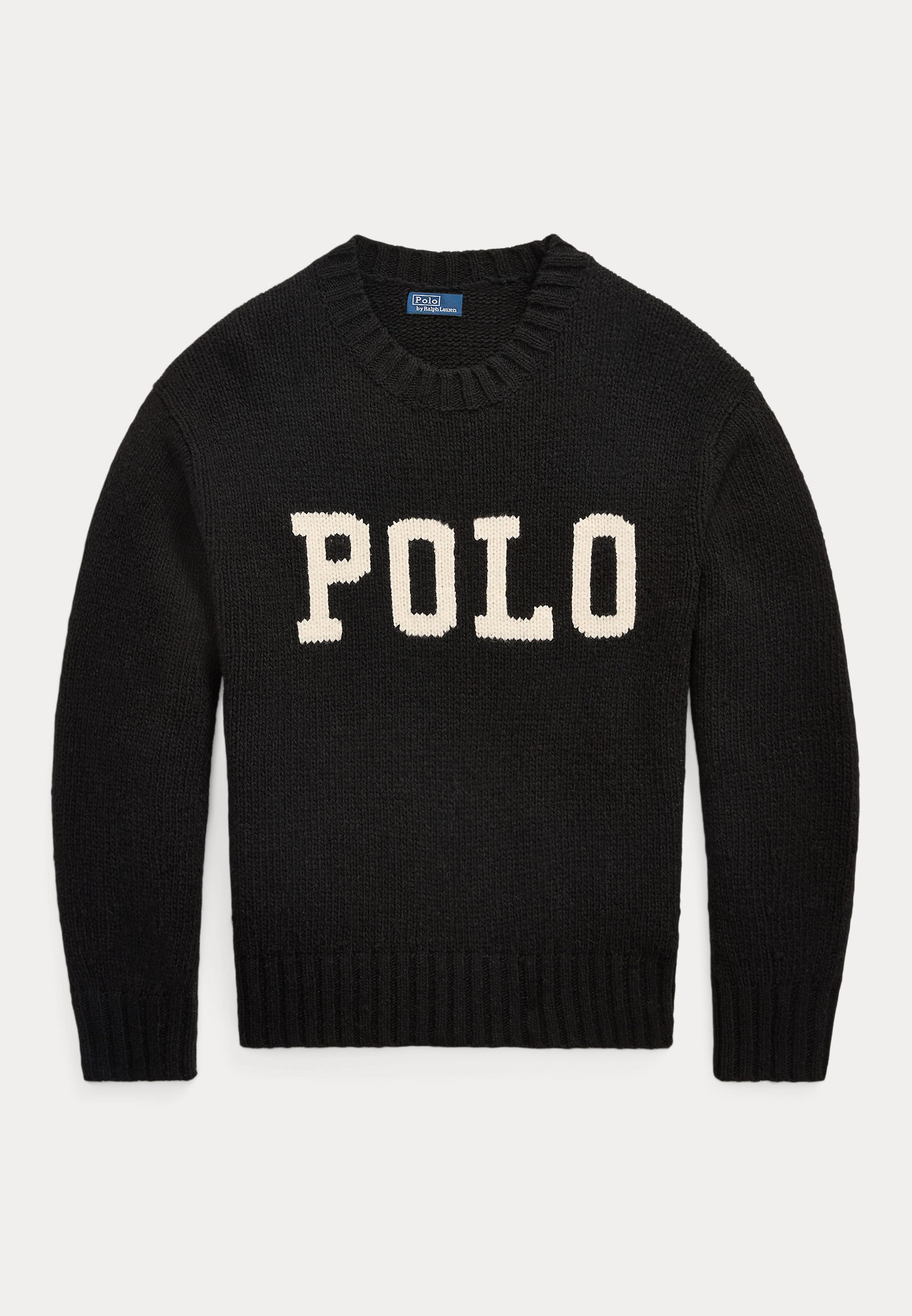 Polo Ralph Lauren LOGO CREWNECK SWEATER - Jumper - black