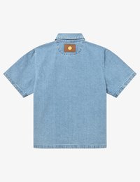 BLKVIS DENIM SHORTSLEEVE UNISEX - Camicia - victoria blue