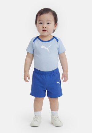 MINICATS NEWBORN UNISEX SET - Shorts - snow mountain blue