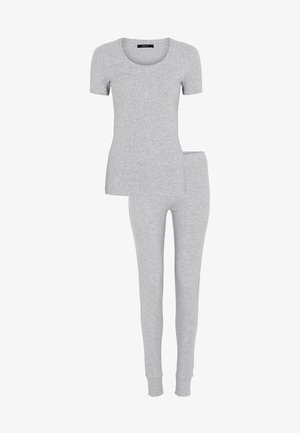 Decoy Nachtwäsche Set - mottled light grey