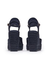 FRED MARTIN COLLECTION BARI - Sandales à plateforme - navy suede