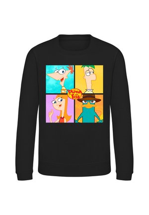 Henry Tiger PHINEAS AND FERB 4 CHARACTER BOXUP - Sweatshirt - jet black
