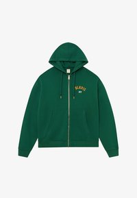 STATE OF MIND ZIP HOODY UNISEX - Lukuga pusa - bottle green