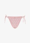 4G LOGO BIKINI-HÖSCHEN - Bas de bikini - rose