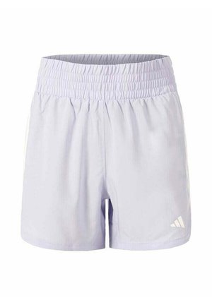 PACER TRAINING STRIPES HIGH-RISE  - Sports shorts - violet tone white