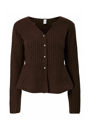 YAS, YAS - Chaqueta de punto - coffee bean