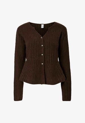 YAS, YAS - Chaqueta de punto - coffee bean