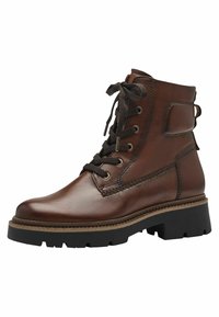 Tamaris Stivaletti stringati - cognac