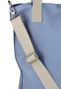DrachenLeder SCHULTER SHOPPER - Handtas - hellblau
