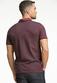 Lindbergh Poloshirt - dk red mix