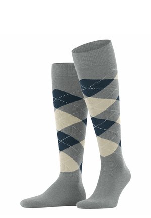 KING - Knæstrømper - light grey mel