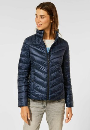 IN STEPP OPTIK - Winter jacket - blau