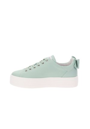 Sneakers laag - verde acqua