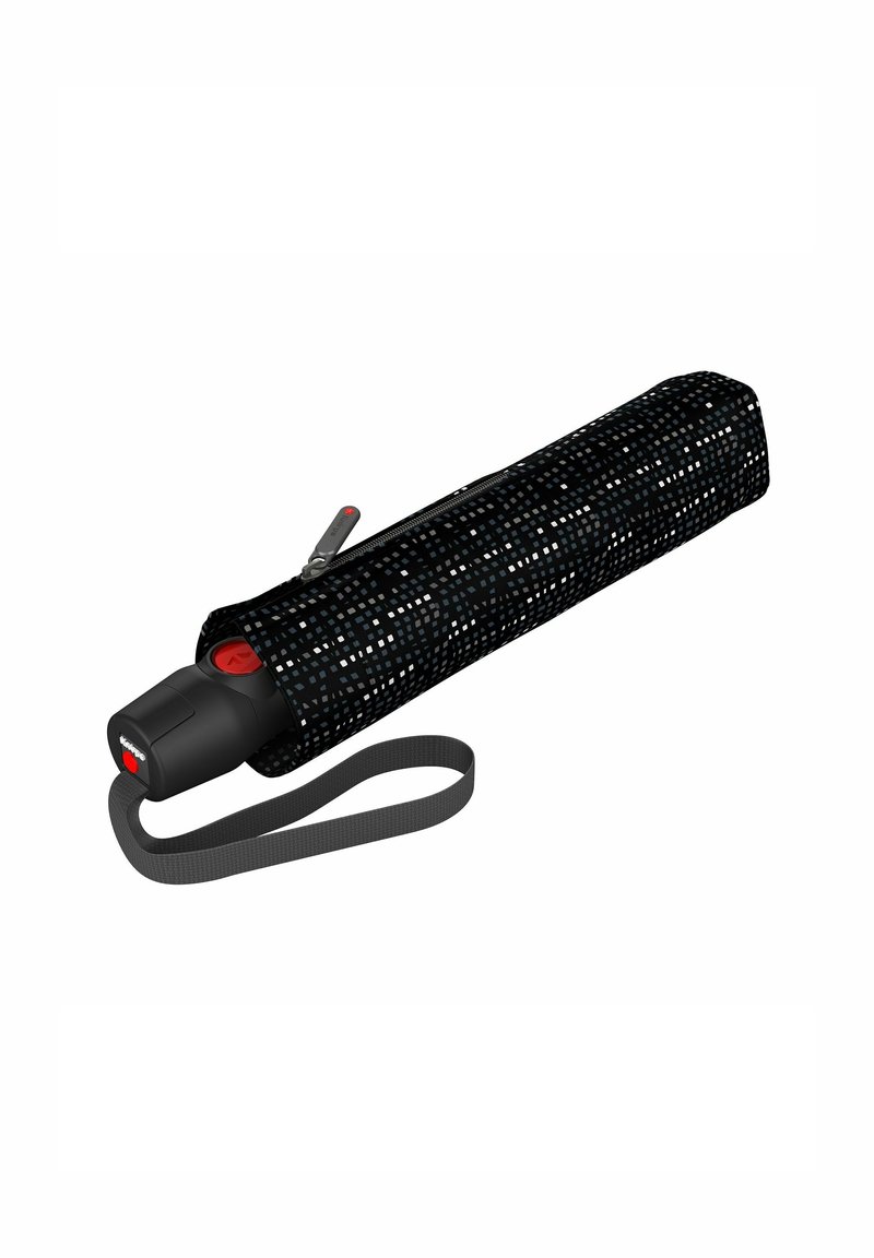 Knirps MEDIUM DUOMATIC - Paraguas - domino black