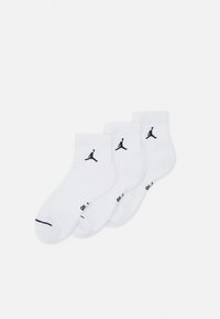 Jordan - EVERYDAY ANKLE 3 PACK - Sportovní ponožky - white/black Miniatura obrázku 1