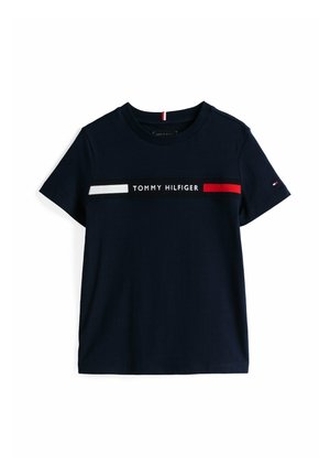 LOGO INSERT - T-shirt con stampa - dark night navy