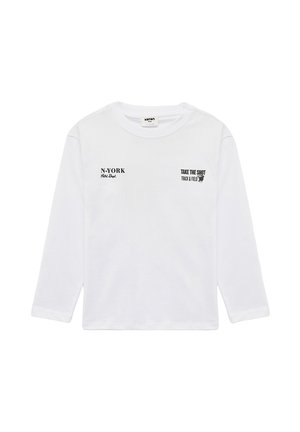 Koton PRINTED OVERSIZE  - Pitkähihainen paita - beige