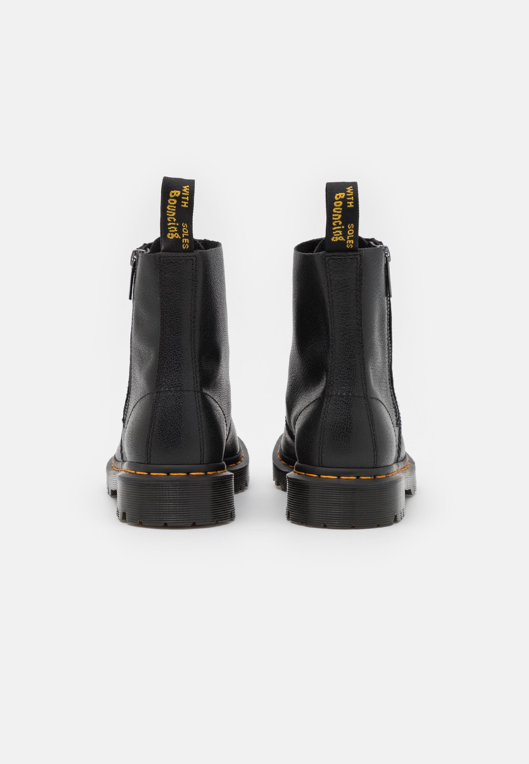 Dr. Martens 1460 PASCAL FRNT ZIP 8 EYE BOOT - Stivaletti stringati -  black/nero - Zalando.it