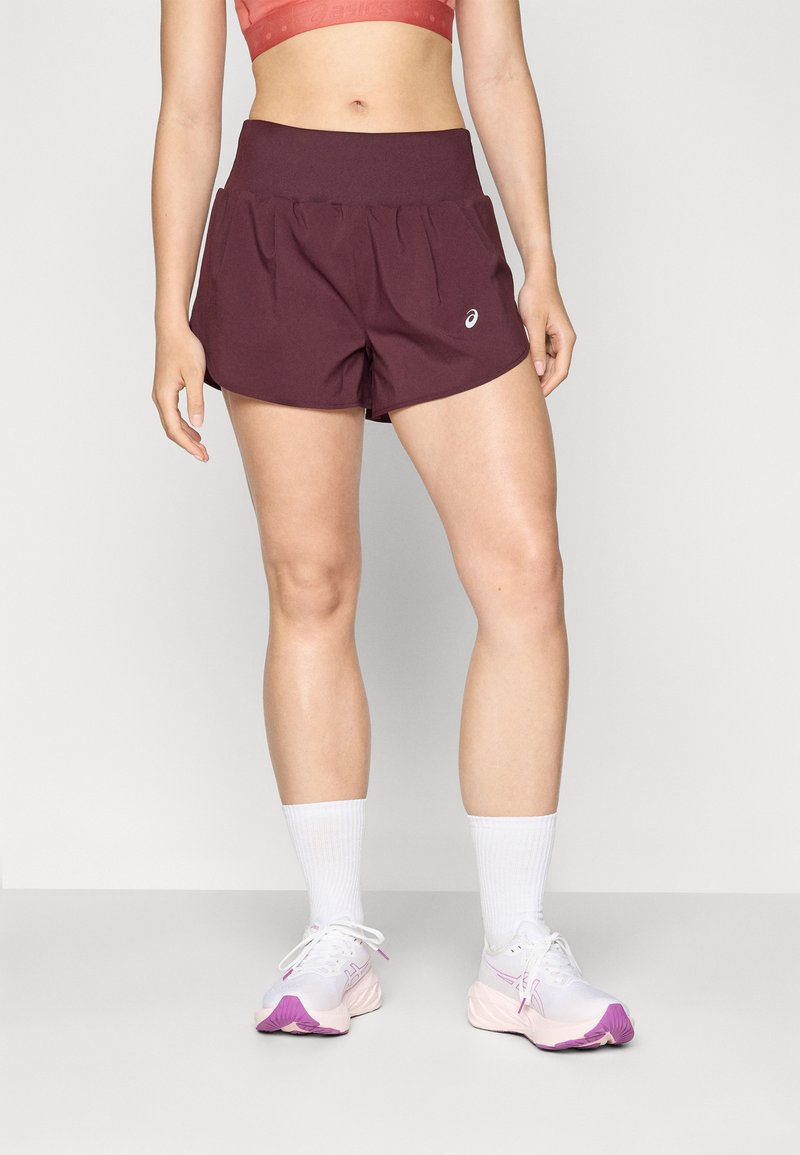 ASICS - ROAD SHORT - Pantaloni scurți sport - dark currant, Extindeți