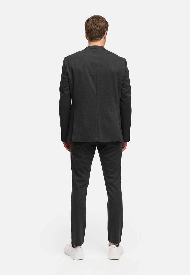 JEFF Heren JFLeo SET 2-piece Suit Jacket Pants | Pak van 2 kostuums: colbert en broek Grey Check 54 JEFF Heren JFLeo SET 2-piece Suit Jacket Pants | Pak van 2 kostuums: colbert en broek Grey Check 54
