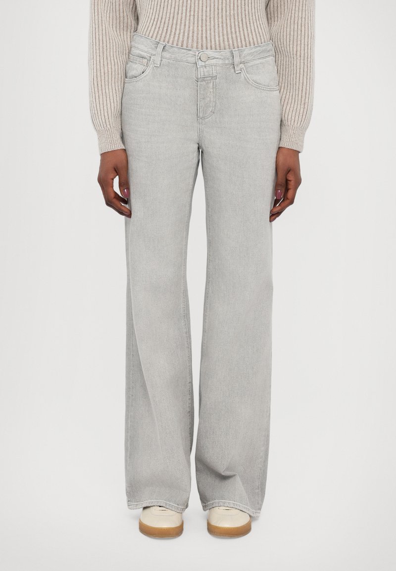 CLOSED - GILLAN - Wide Leg - light grey, Enlarge