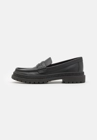 COACH COOPER LOAFER - Έξυπνα slip-on παπούτσια - black