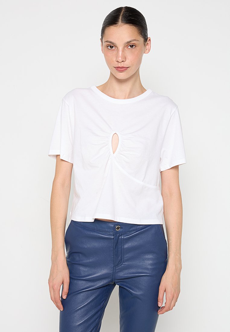 Iro T-shirt print wit